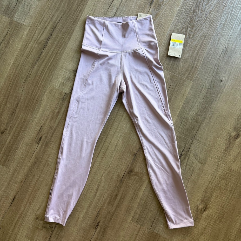 Nike Yoga Dri-FIT High Waisted 7/8 Leggings Lavender Purple DR7777-501 Small